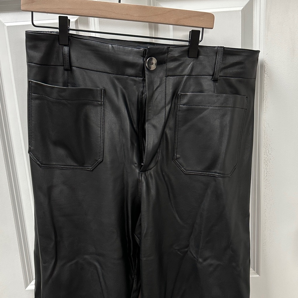Maeve Black Wide Leg Pants